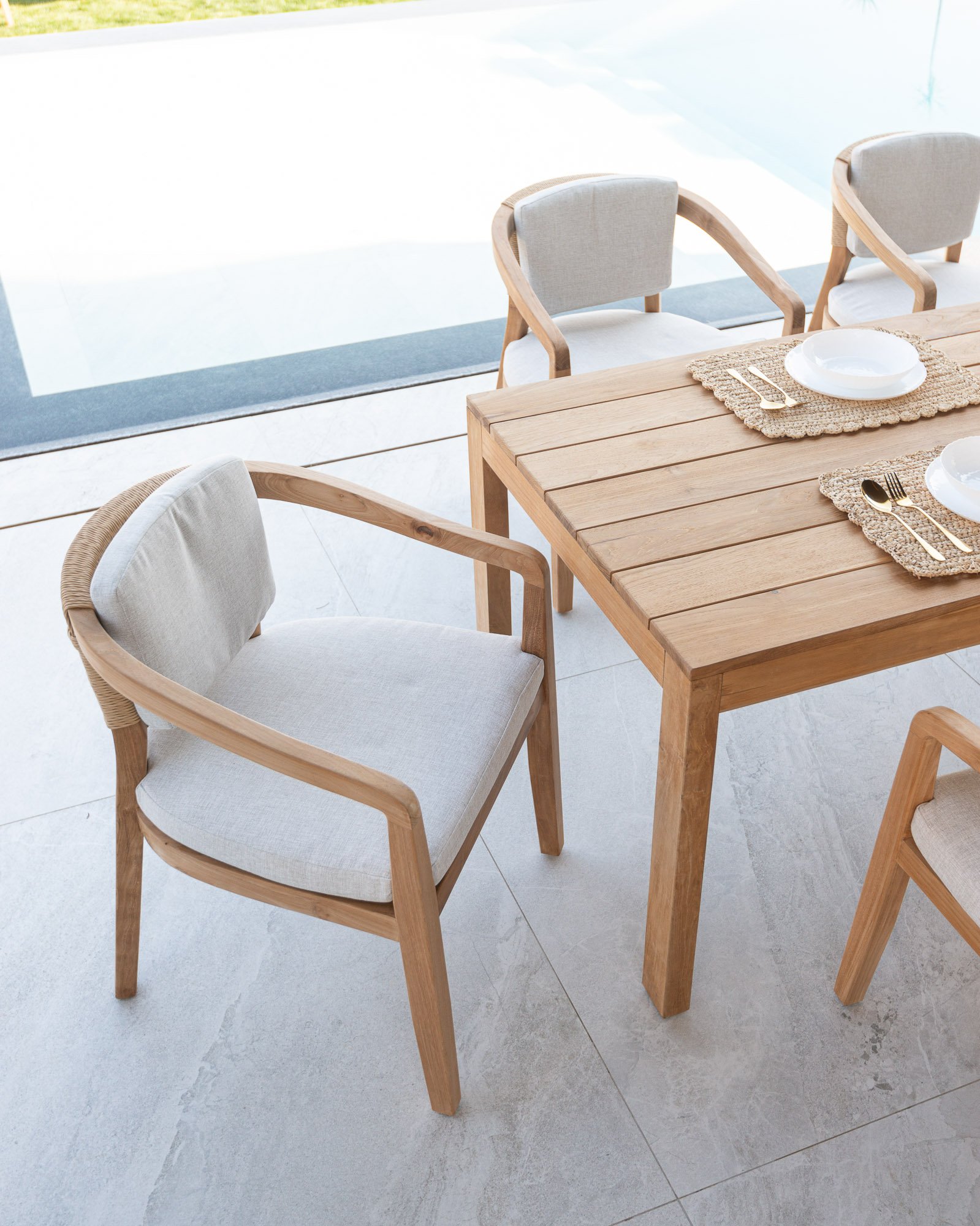 SABATU DINING TABLE & EDVIN ARM CHAIR Thumbnail